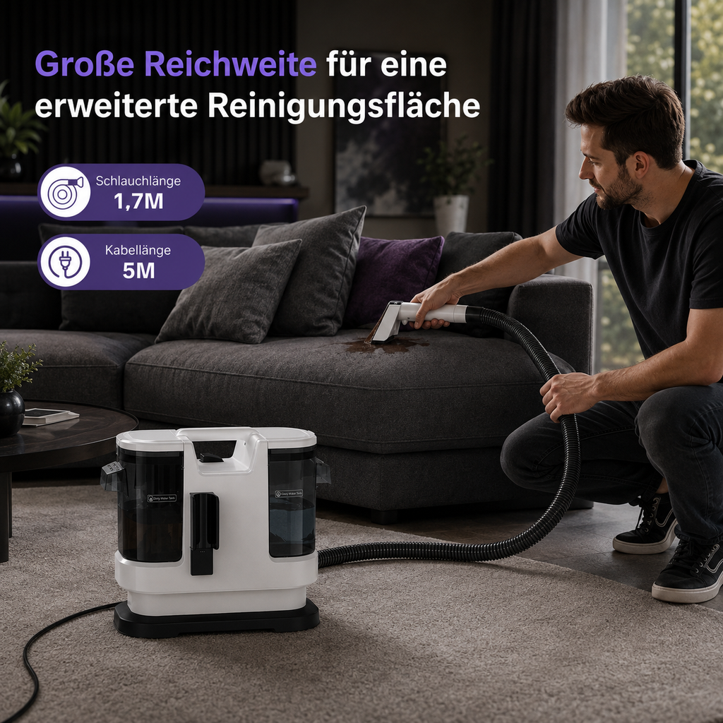 DampfTech®️ Nasssauger 4-in-1
