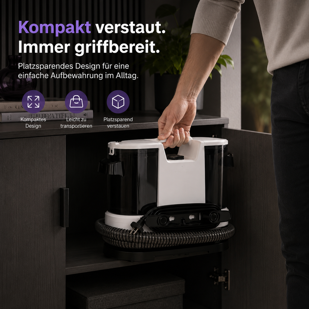 DampfTech®️ Nasssauger 4-in-1