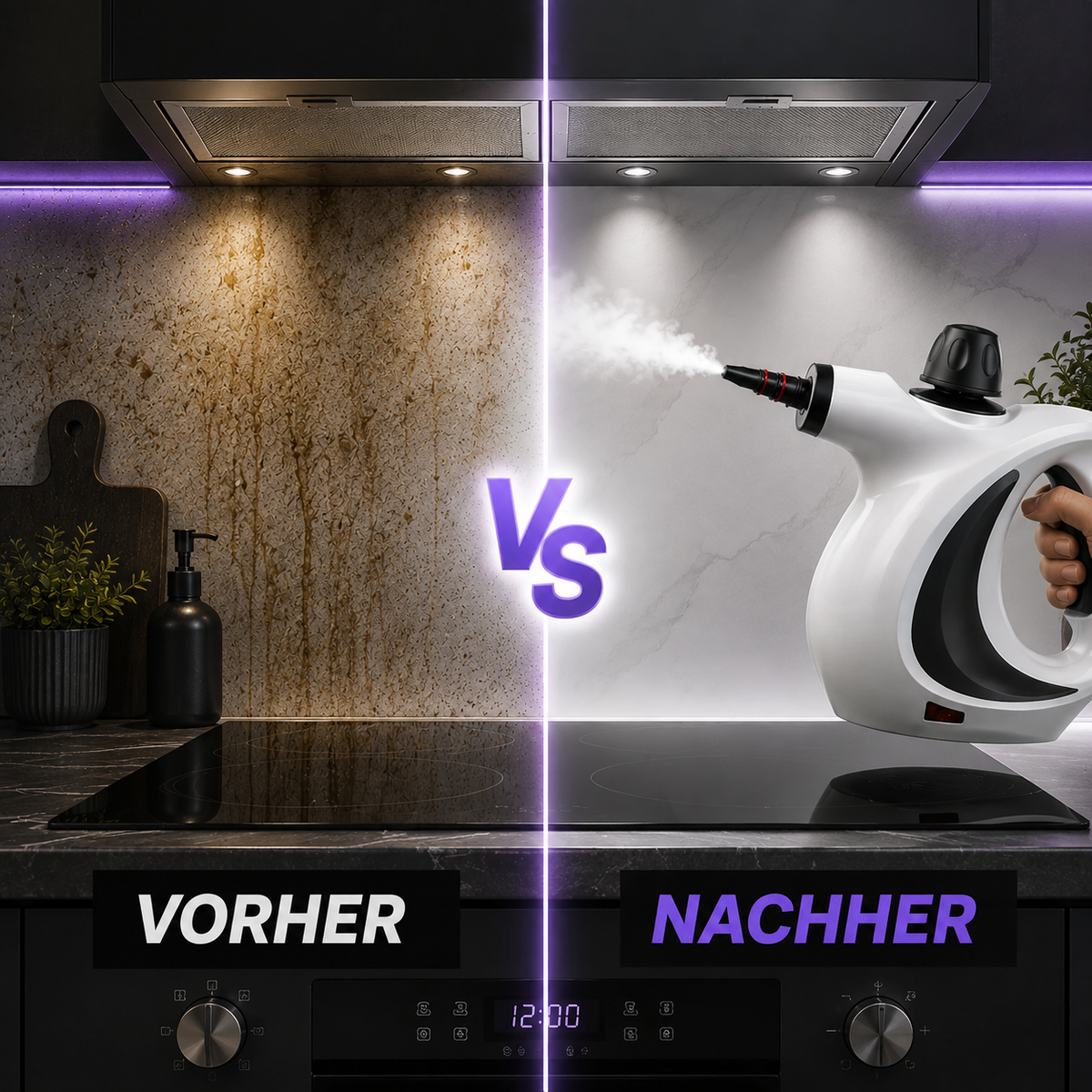 DampfTech®️ Hochtemperatur-Dampfreiniger